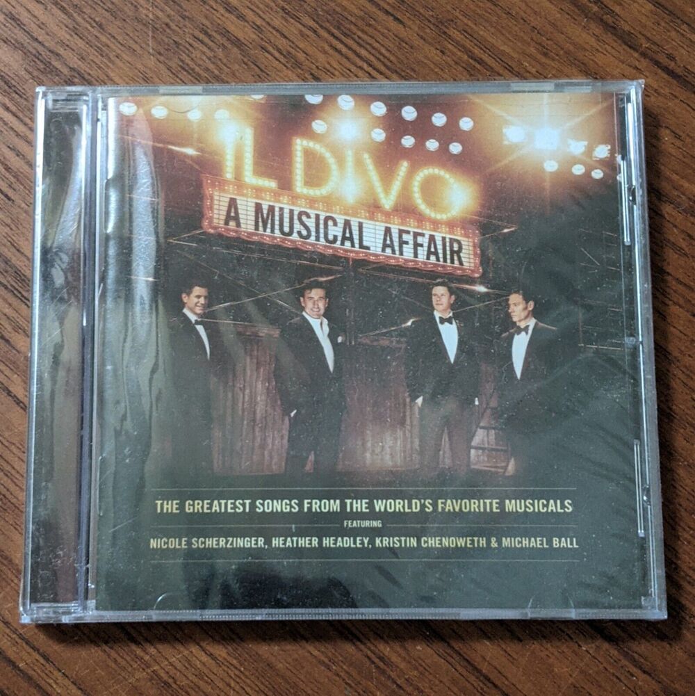 NEW IL DIVO A MUSICAL AFFAIR SEALED CD